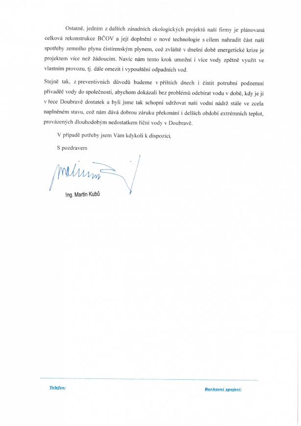 Informace generální ředitele - str.&nbsp;2