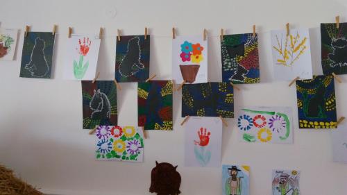 Výstava dětských výtvarných prací