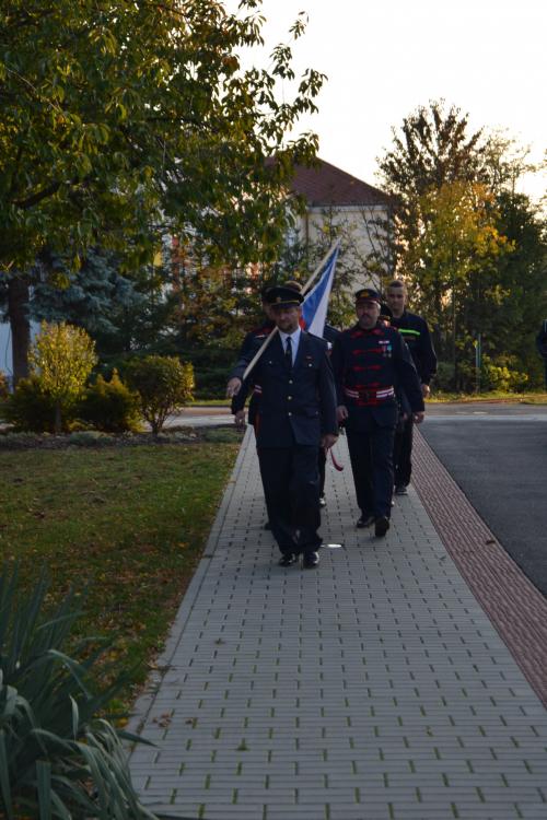 Kladení věnců 27.10.2018