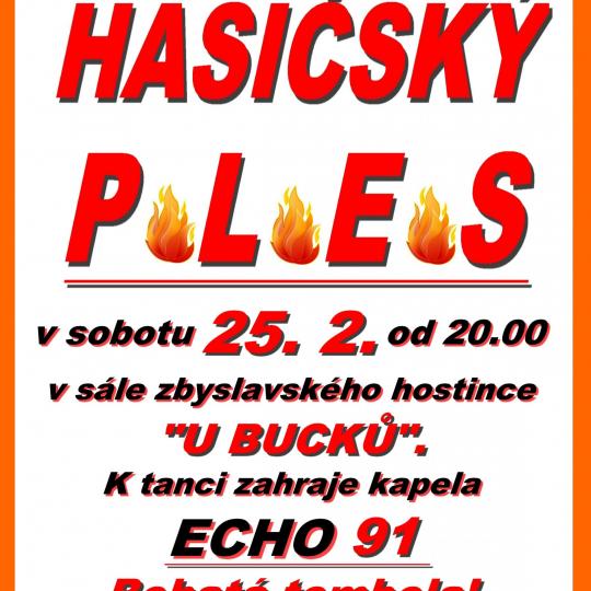 Hasičský ples Zbyslav 25.2.2023