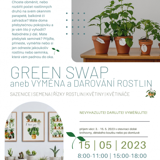 Green swap, léto 2023