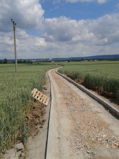 Výstavba cyklostezky Dolní Bučice - Koudelov